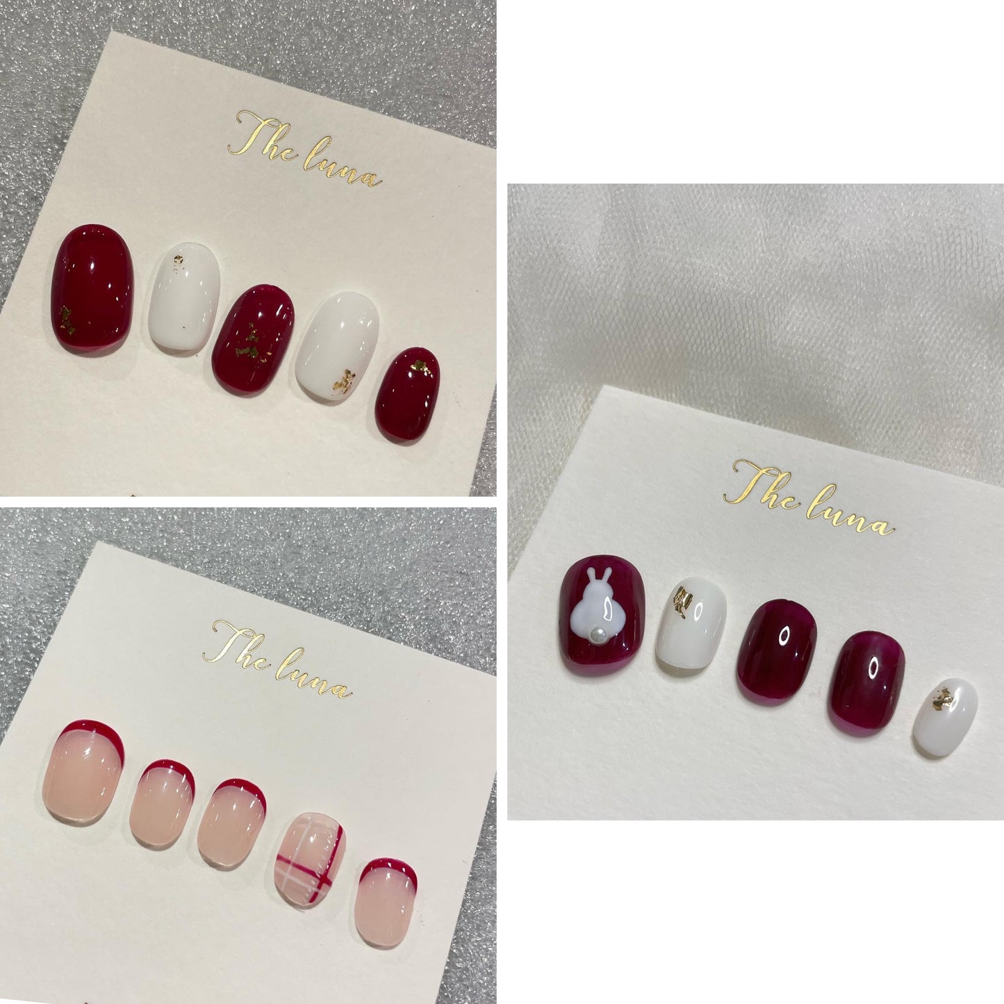 新年系列~紅色兔兔(可重用)