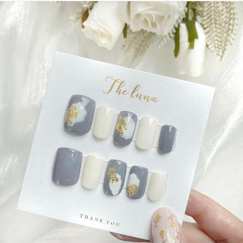 灰白金箔甲片 (可重用)