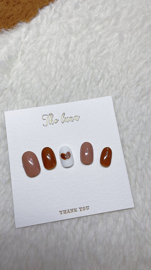 簡約啡色(可重用)