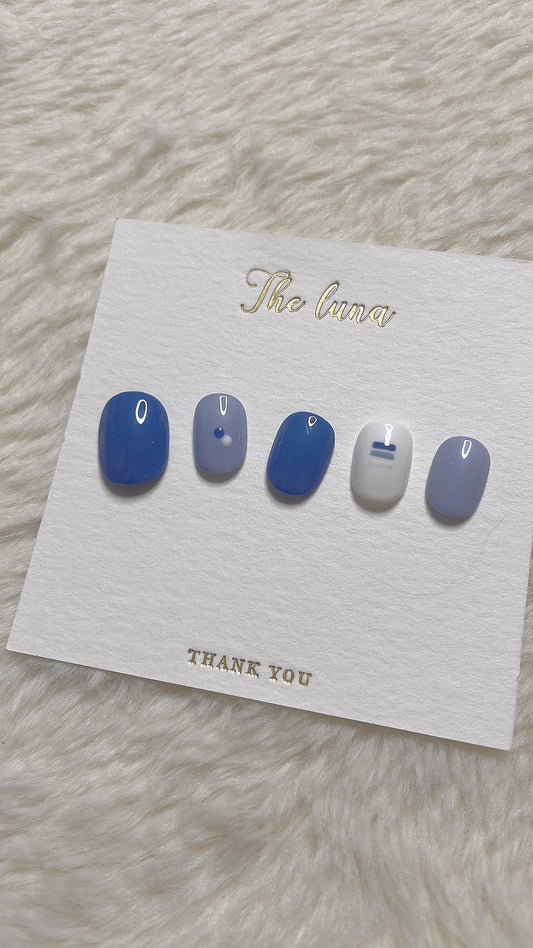 藍白拼色(可重用)