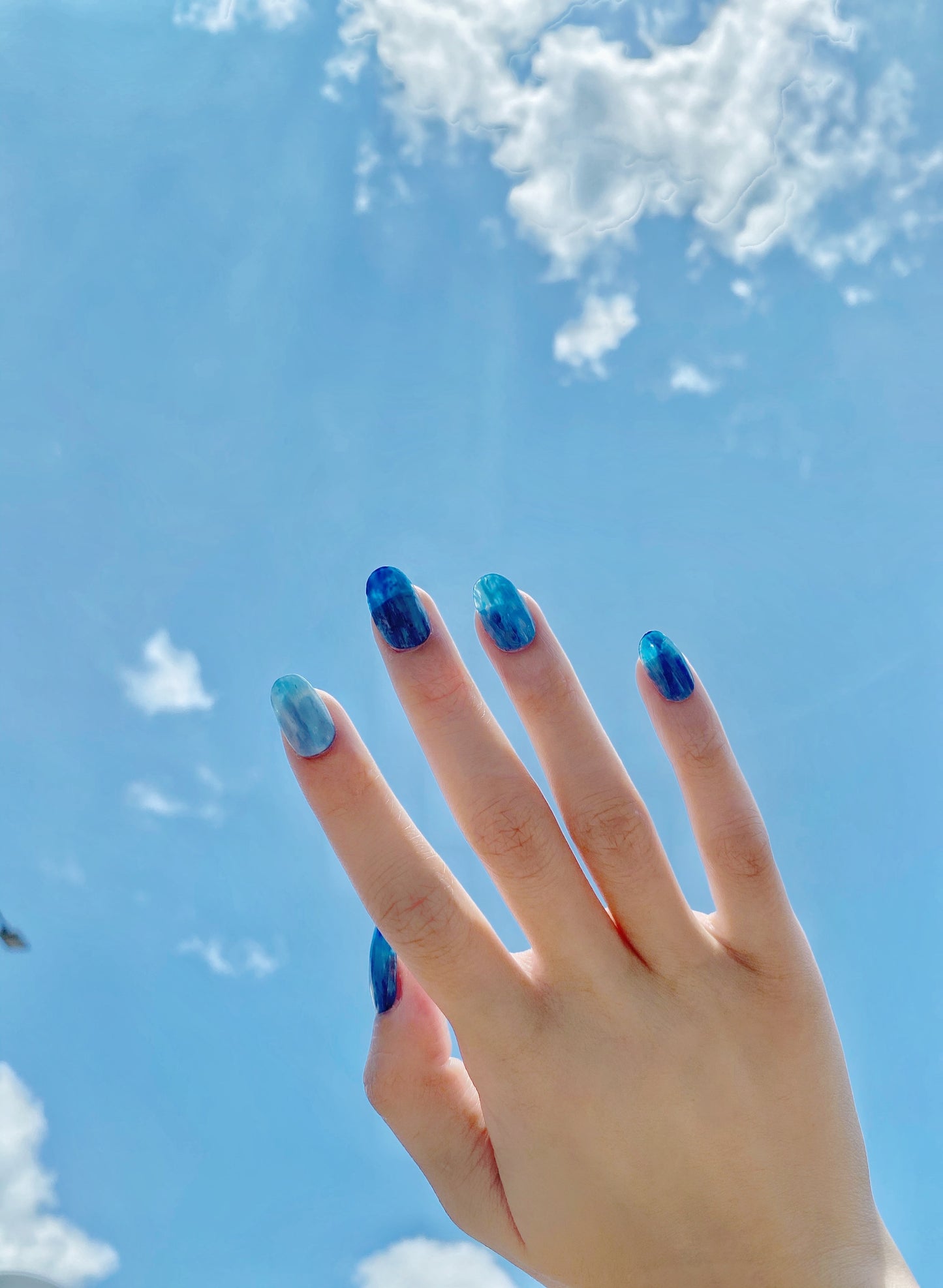 氣質混染甲片 (冰紫) (可重用)