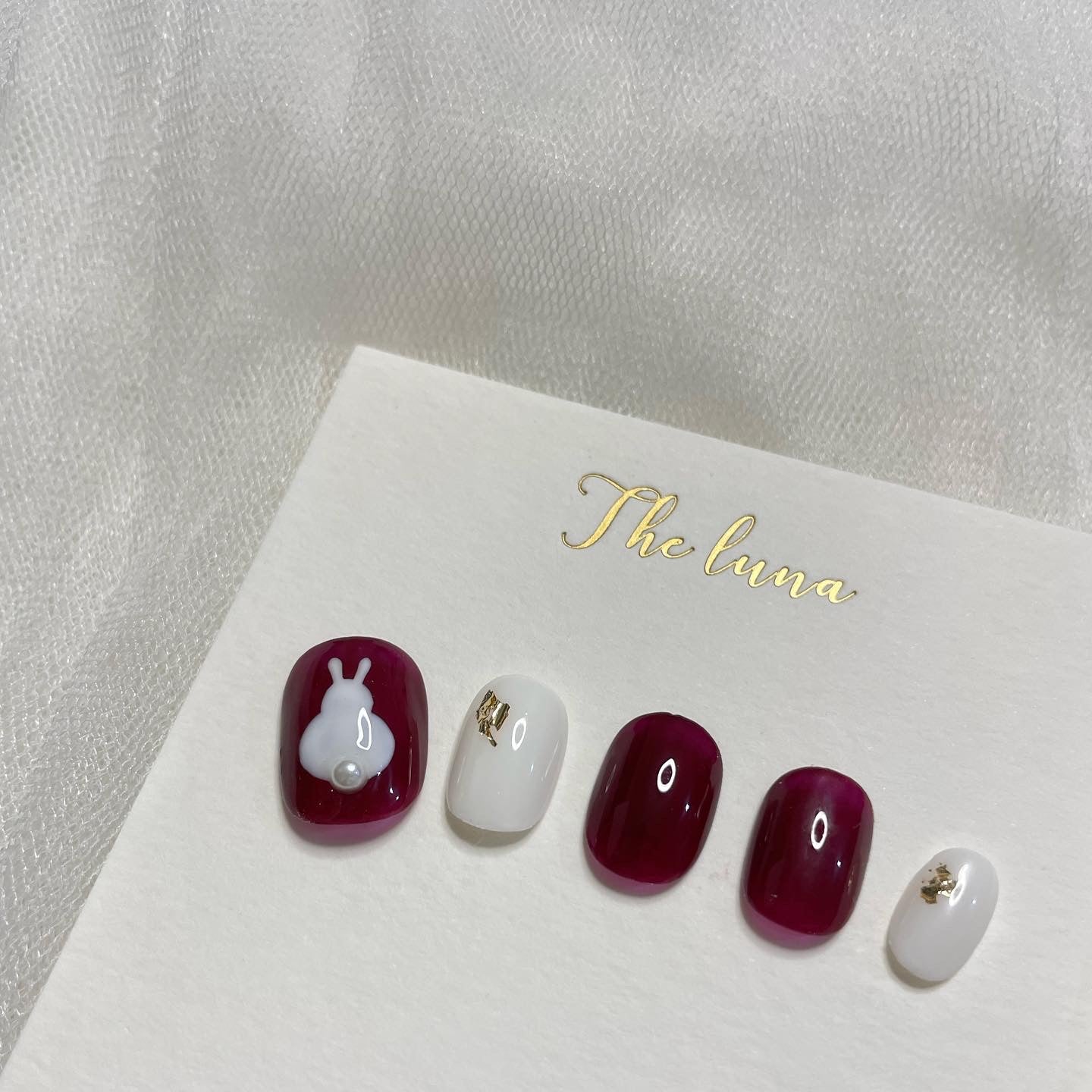 新年系列~紅色兔兔(可重用)