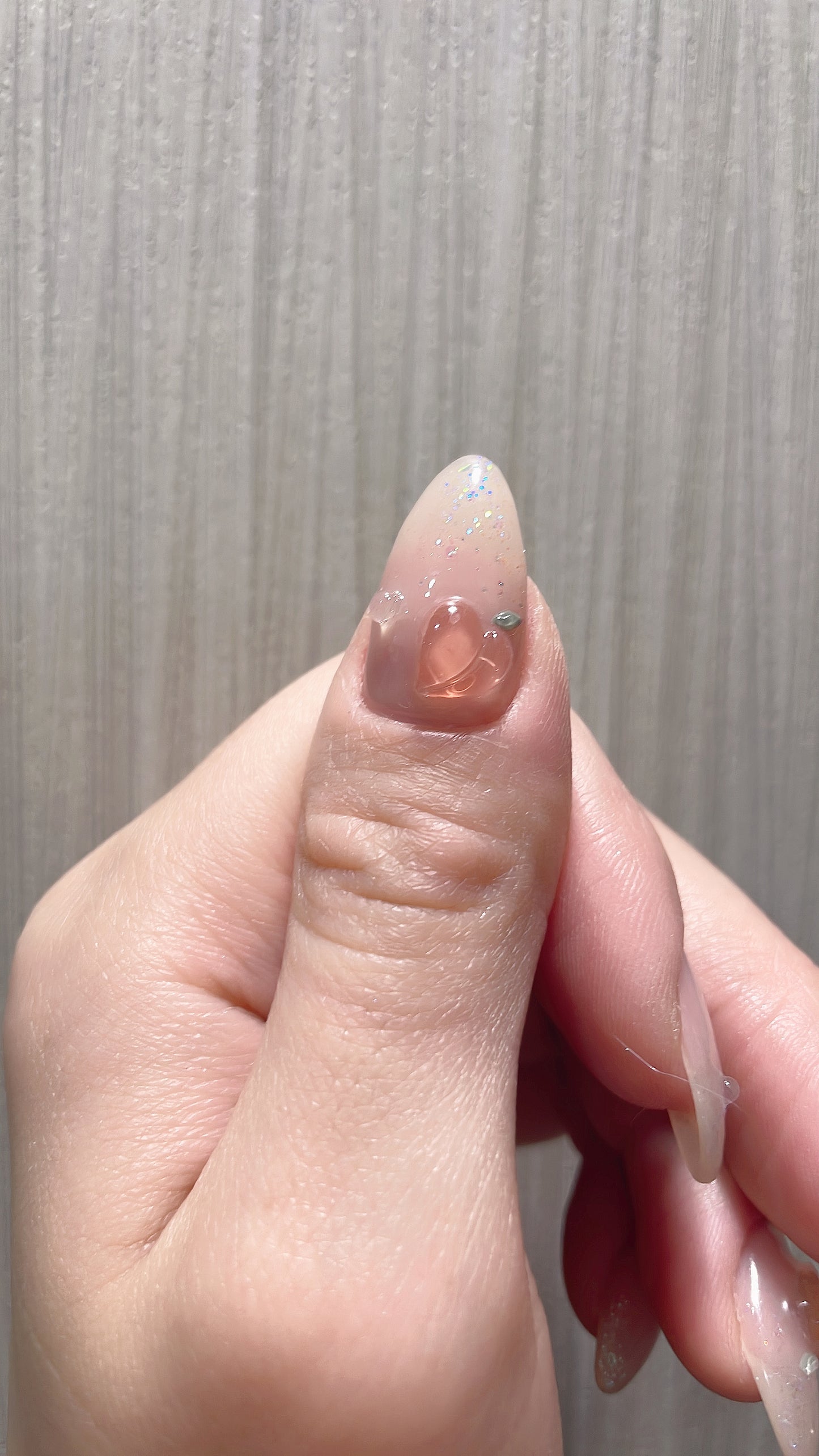 變色蜜桃甲片（可重用）