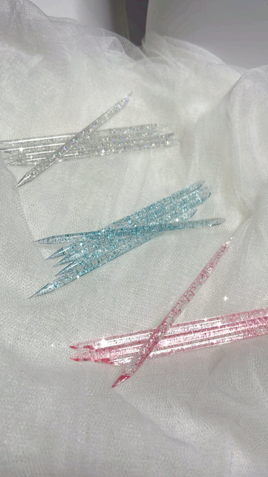 水晶剷支3支 （每款顏色一支）